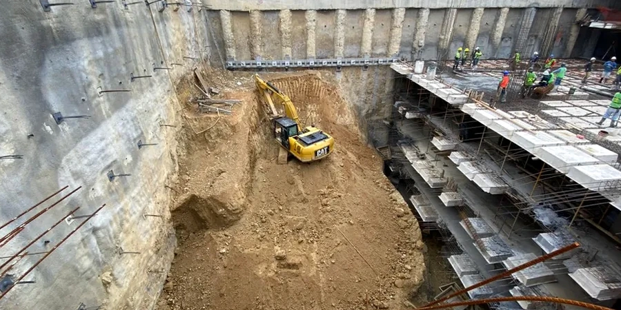 Diseño geotécnico de excavaciones profundas en Arica